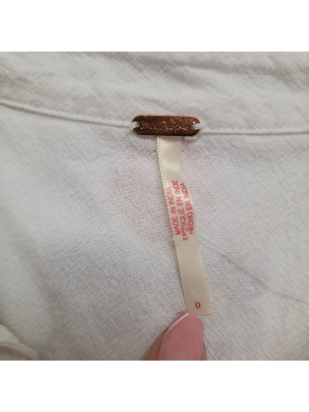 Free People Piru Midi Dress Embroidered Boho Vintage Festival Fairy Womens 0 - Picture 6 of 11